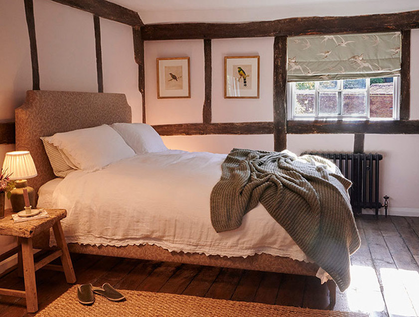 Shoreditch Bed in V&A Drawn to Nature Collection Oak Tree Natural